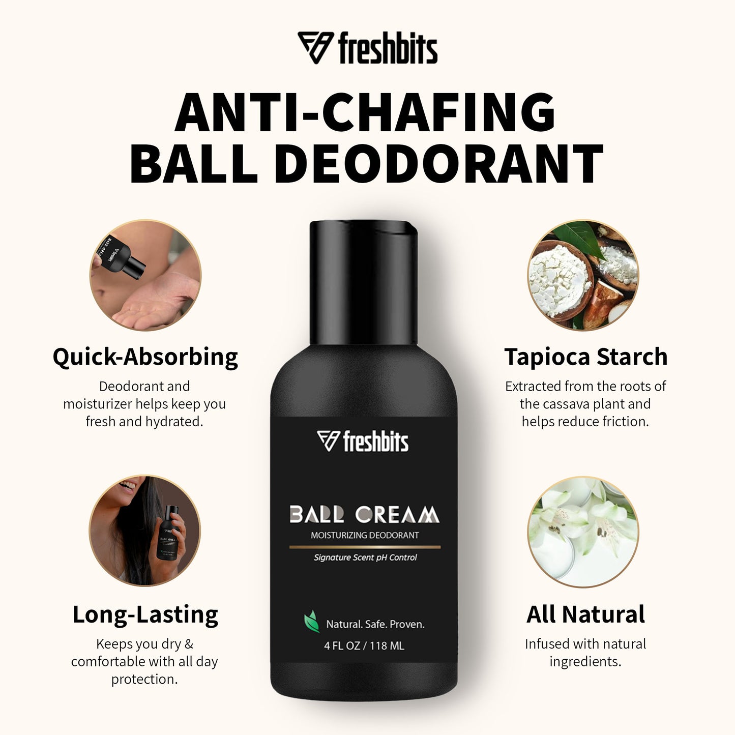 Ball Cream ( 2 PACK )